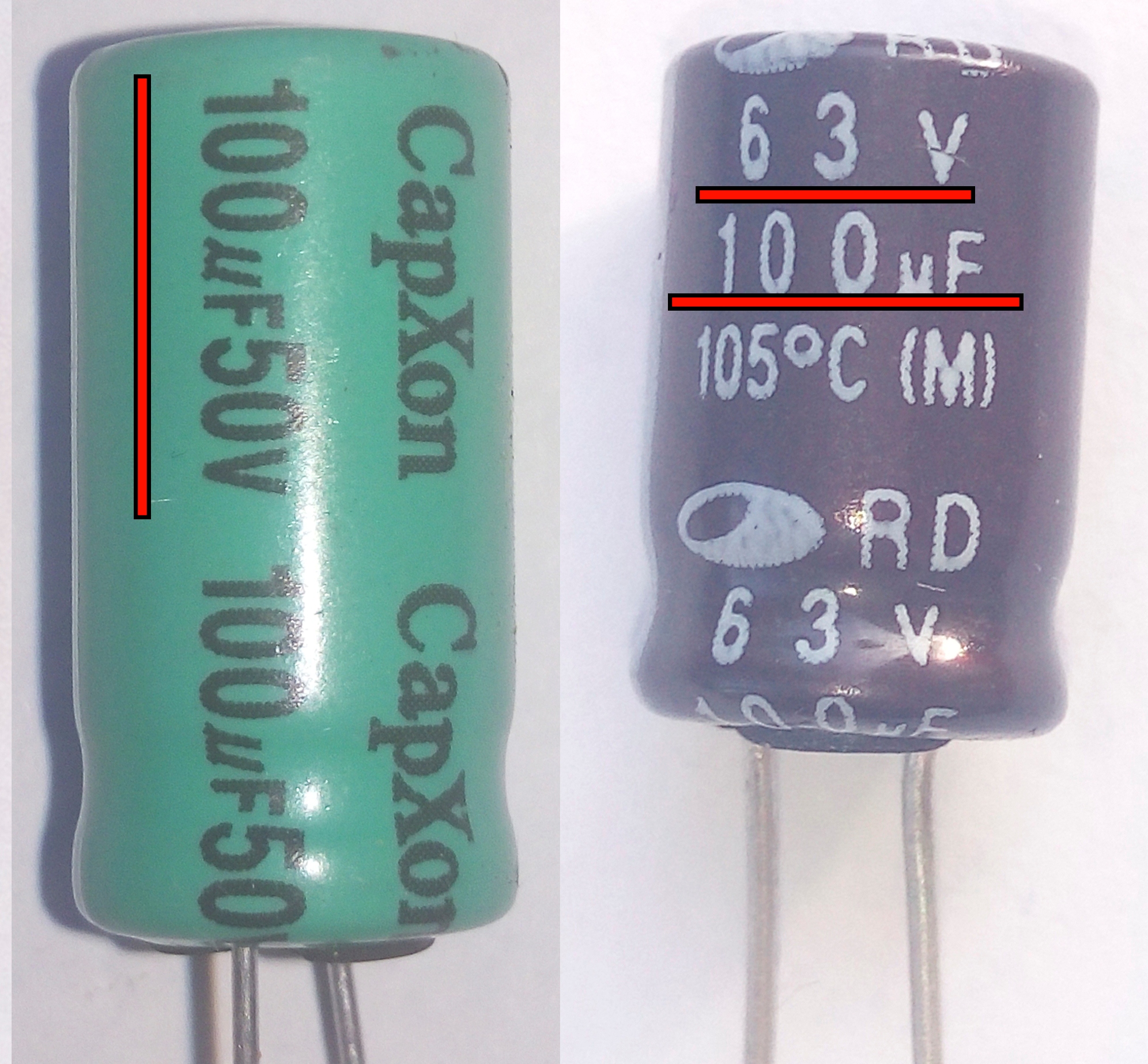 Устройство электролитического конденсатора большой ёмкости